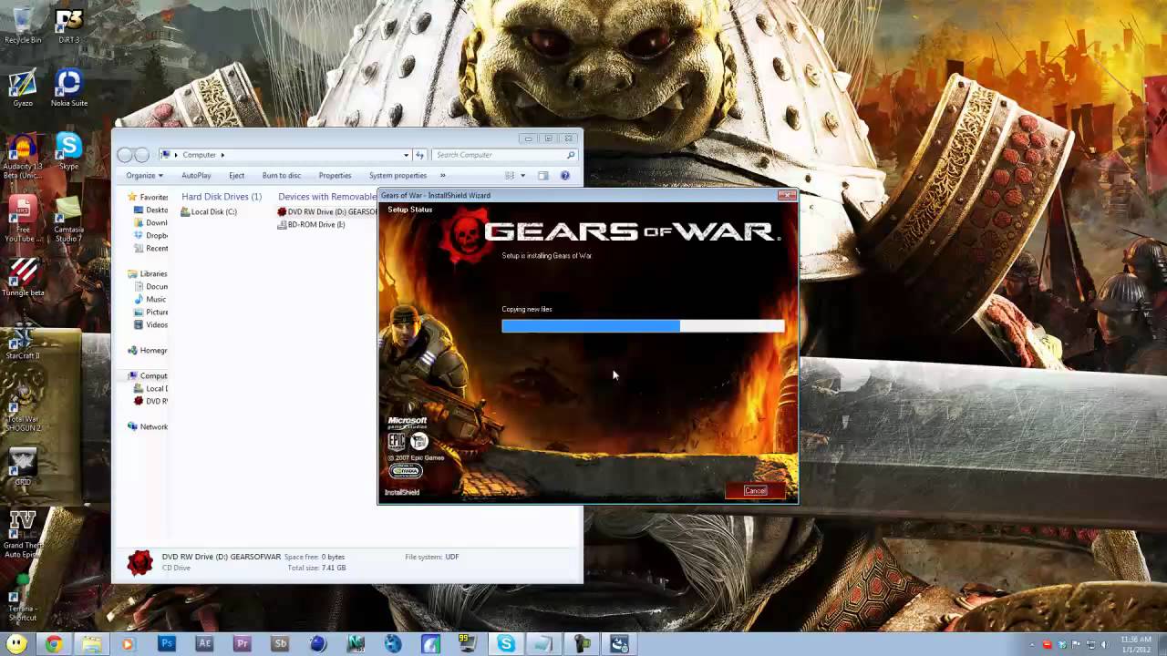 kodi for mac with gears of war installed